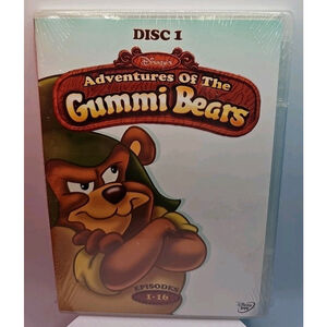 Adventures Of The Gummi Bears Season 1 Disc 1 Episodes 1-16 DVD New Sealed